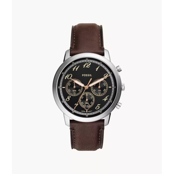 Uhr Neutra Chronograph Leder braun